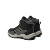 Juniorská členková turistická obuv ADIDAS Terrex AX4R Jr core black grey four grey six · záber 4
