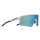Slnečné okuliare RED BULL SPECT RIDDLE-005, matt white smoke with blue mirror, CAT3 · záber 1