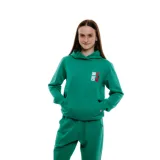 Dievčenská mikina s kapucňou AUTHORITY H-TRENDY G green · záber 1