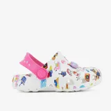 Dievčenské kroksy (rekreačná obuv) COQUI Little Frog Paw Patrol + Amulet K white light fuchsia · záber 2