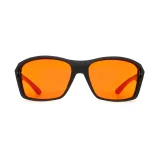 Slnečné okuliare RED BULL SPECT DRILL-04, black orange with red mirror, CAT3 · záber 2