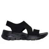 Dámske sandále SKECHERS Arch Fit Brightest Day W black · záber 2
