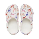 Dievčenské kroksy (rekreačná obuv) CROCS Classic Character Print Clog T unicorn · záber 3