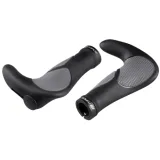 Rohy (bulhorny) na bicykel FORCE F GEL bullhorn 102mm, black-grey · záber 1