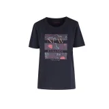 Dámske tričko s krátkym rukávom VOLCANO ROMANCE-600-NAVY · záber 4