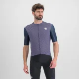 Pánsky cyklistický dres s krátkym rukávom SPORTFUL Checkmate jersey, galaxy blue chalck violet · záber 2