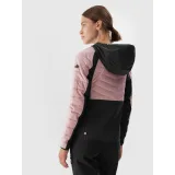 Dámska turistická bunda 4F TECHNICAL JACKET-AW23TTJAF349-54S-PINK · záber 4