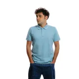 Pánske polo tričko s krátkym rukávom AUTHORITY PS- RICE PLAIN M aqua blue · záber 2