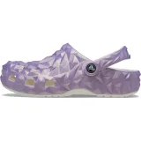 Kroksy (rekreačná obuv) CROCS Classic Iridescent Geo Clog white · záber 2