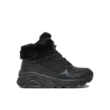 Detské členkové zimné topánky SKECHERS Uno Lite Comfurt Collar black black · záber 1