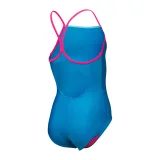 Dievčenské plavecké jednodielne plavky ARENA GIRLS SWIMSUIT LIGHT DROP SOLID · záber 3