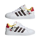 Dievčenská rekreačná obuv ADIDAS Grand Court Mickey cloud white core black better scarlet · záber 3