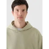 Pánska mikina s kapucňou 4F SWEATSHIRT-WAW24TSWSM1311-44S-OLIVE · záber 2
