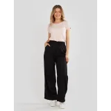 Dámske nohavice FUNDANGO Poppy Pants-890-black · záber 4