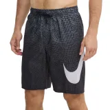 Pánske plavky NIKE SWIM Grid Swoosh Breaker 9 inch-001-Black · záber 2