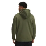 Pánska zateplená mikina so zipsom UNDER ARMOUR UA Icon Fleece FZ Taping-GRN · záber 3