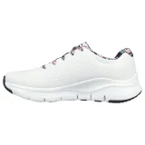 Dámska rekreačná obuv SKECHERS Arch Fit First Blossom white multi · záber 3