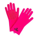 Nástroj na údržbu bicykla MUC-OFF Deep Scruber Gloves Pink M · záber 1