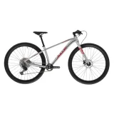 Juniorský horský bicykel AMULET 29 Youngster 1.11 SH, alu brushed transparent red · záber 1