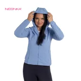 Dámska bežecká bunda ANTA Woven Track Top-WOMEN-862125602-3-Lavender Blue · záber 5
