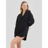 Dámska košeľa s dlhým rukávom FUNDANGO Athene Cover-up-890-black · záber 2