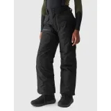 Chlapčenské lyžiarske nohavice 4F JUNIOR TROUSERS FNK-JAW23TFTRM360-21S-BLACK · záber 2