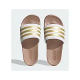 Dámske šlapky (plážová obuv) ADIDAS Adilette Comfort W cloud white cloud white matte gold · záber 5