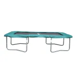SET trampolína MASTER 300 x 210 cm + ochranná sieť + schodíky · záber 3