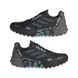 Dámska bežecká trailová obuv ADIDAS Terrex Agravic Flow 2.0 GTX core black grey six dash grey · záber 3