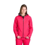 Dámska turistická softshellová bunda NORTHFINDER TINA-355pink · záber 2