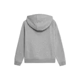 Dievčenská mikina s kapucňou 4F JUNIOR GIRLS SWEATSHIRT JBLD002-25M-GREY MELANGE · záber 5