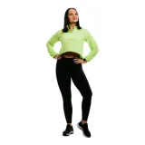 Dámska bežecká mikina s 1 2 zipsom ANTA Knit Track Top-862225702-1-SS22_Q2-Fluorescent Green · záber 1