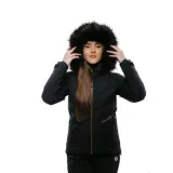 Dámska lyžiarska bunda s kapucňou BLIZZARD W2W Ski Jacket Lavarone, black · záber 1