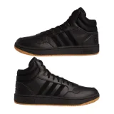 Pánska rekreačná obuv ADIDAS Hoops 3.0 Mid core black core black ftwr white · záber 5