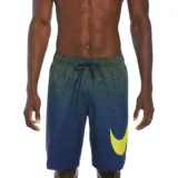 Pánske plavky NIKE SWIM Grid Swoosh Breaker 9 inch-730-opti yellow · záber 1