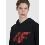 Pánska mikina s kapucňou 4F SWEATSHIRT M1766-020S-DEEP BLACK · záber 2