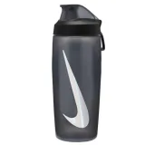 Fľaša NIKE REFUEL BOTTLE LOCKING LID ANTHRACITE BLACK SILVER IRIDESCENT · záber 1
