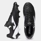 Pánske futbalové kopačky outdoorové JOMA Aguila Cup 2401 M FG black white · záber 3