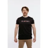Pánske turistické tričko s krátkym rukávom EVERETT TecShirt M antracit melange · záber 2