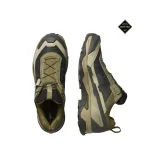 Pánska nízka turistická obuv SALOMON X Ultra 5 GTX M martini olive gray green blue nights · záber 4