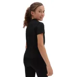 Dievčenské tričko s krátkym rukávom VANS ANIMAL LOGO CREW-BLACK · záber 2