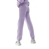 Dievčenské tepláky 4F JUNIOR TROUSERS-JAW23TTROF426-52S-LIGHT VIOLET · záber 2