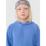 Chlapčenská mikina s kapucňou 4F JUNIOR SWEATSHIRT M1712-34S-LIGHT BLUE · záber 2