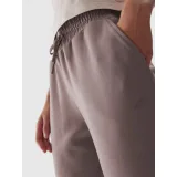 Dámske tepláky 4F TROUSERS-AW23TTROF507-83S-BEIGE · záber 5