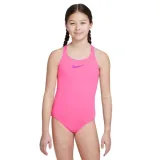 Dievčenské plavecké jednodielne plavky NIKE SWIM ESSENTIAL HYPER PINK-HYPER PINK · záber 1