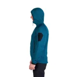 Pánska turistická mikina so zipsom NORTHFINDER GIOELE-630inkblueblack · záber 4