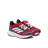 Chlapčenská rekreačná obuv ADIDAS Runfalcon 3.0 Marvel Spider-Man K pure ruby cloud white bright blue · záber 2