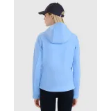 Dámska turistická bunda 4F SOFTSHELL JACKET F320-33S-BLUE · záber 4