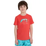 Chlapčenské tričko s krátkym rukávom 4F JUNIOR TSHIRT M1917-63S-CORAL · záber 1