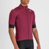 Pánska cyklistická bunda SPORTFUL Fiandre light no rain jacket short sleeve, red wine · záber 4